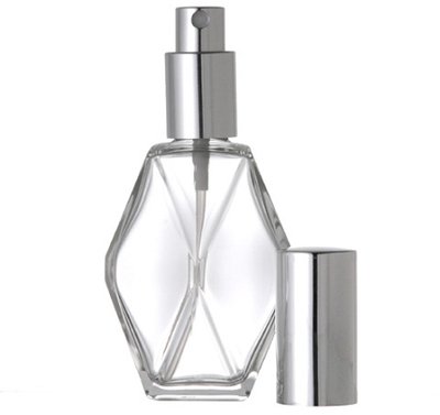 DIAMOND SHAPE 2 OZ,  SILVER SPRAYER