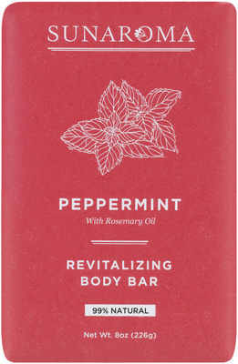 SOAP - PEPPERMINT, Revitalizing Body Bar